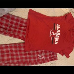 University of Alabama women’s sleepwear